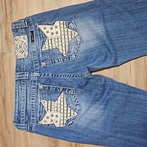 𝅺MISS Me Size 30 Jeans professionally shortened 30-inch inseam